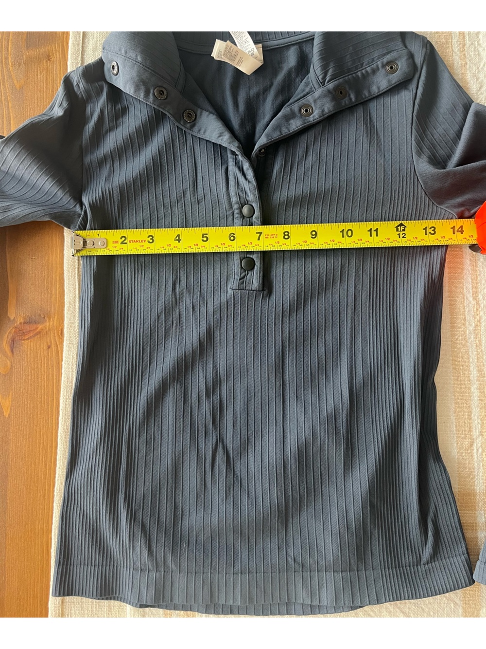 Athleta Ribbed Long-Sleeve Pullover Top - Picture 3 of 6